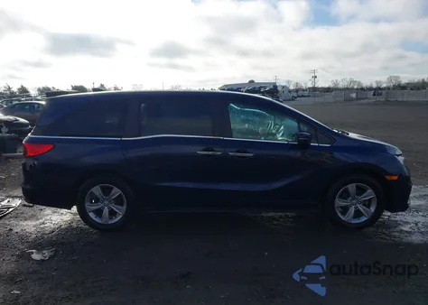 2019 Honda Odyssey Ex-L from USA, damaged, VIN 5FNRL6H70KB100798